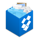 Dropbox Blue JasonZigrino icon